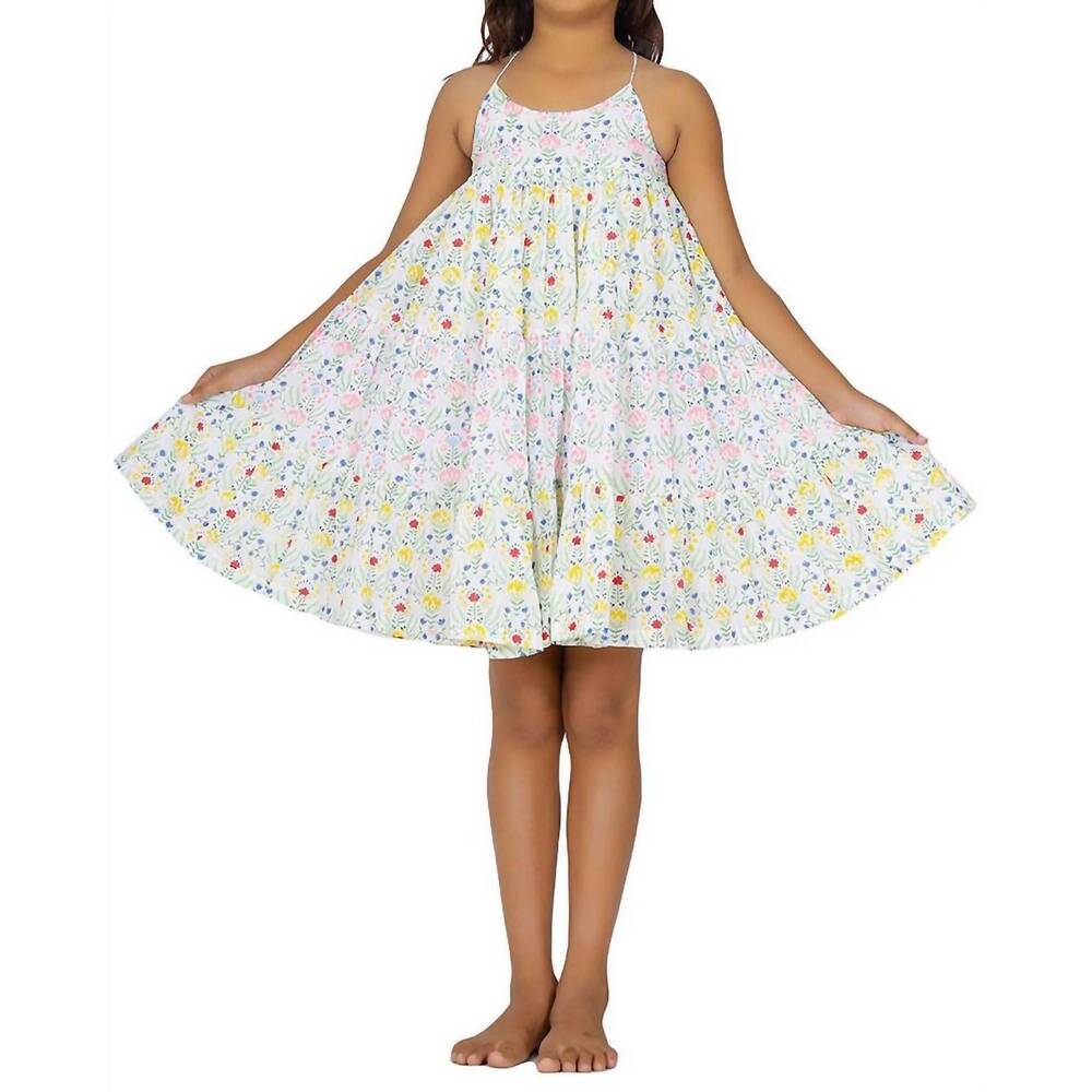 NEW LITTLE PAISLEY PEOPLE girl's emma dress in paradise multi